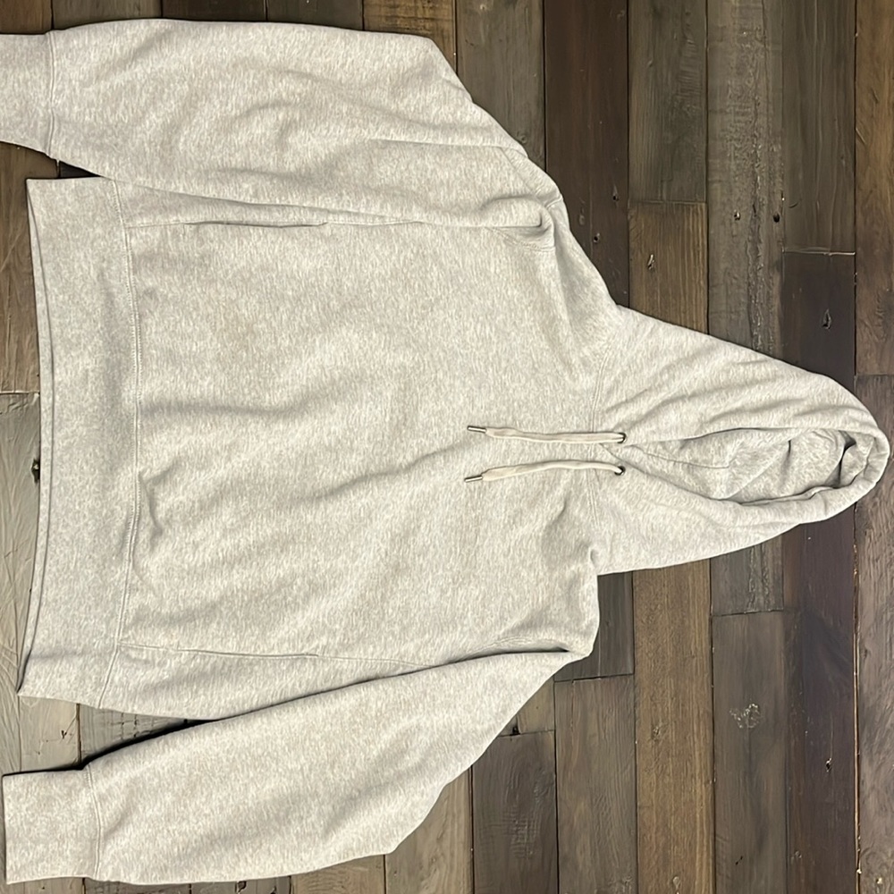 Gray sweatshirt